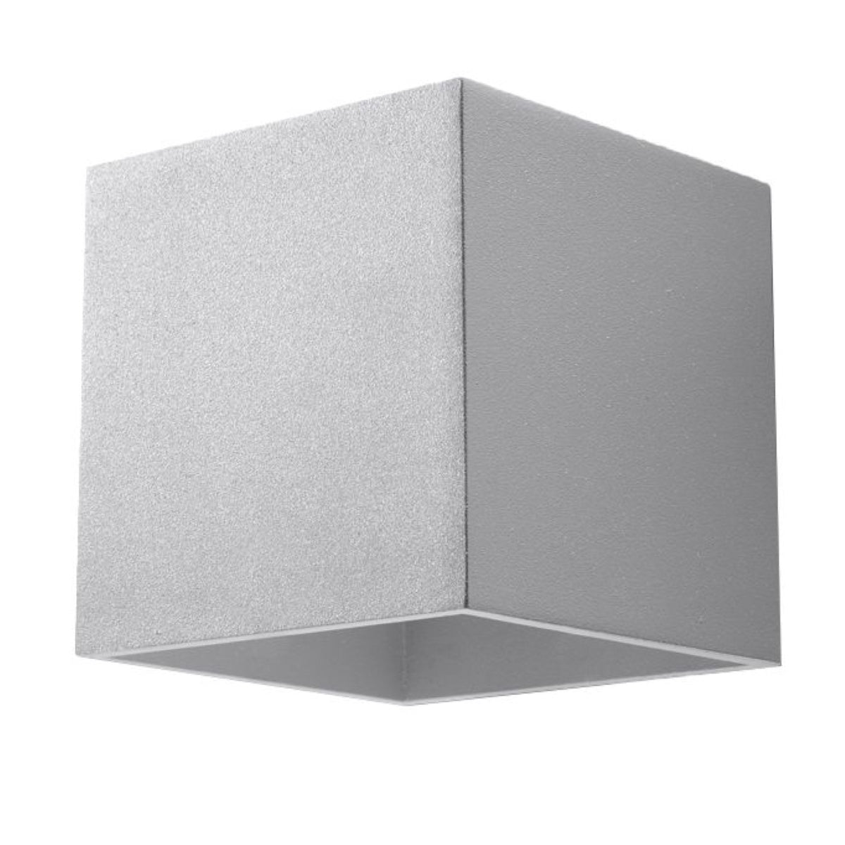 Murio - QUAD 1 Wandleuchte, grau, aus Aluminium
