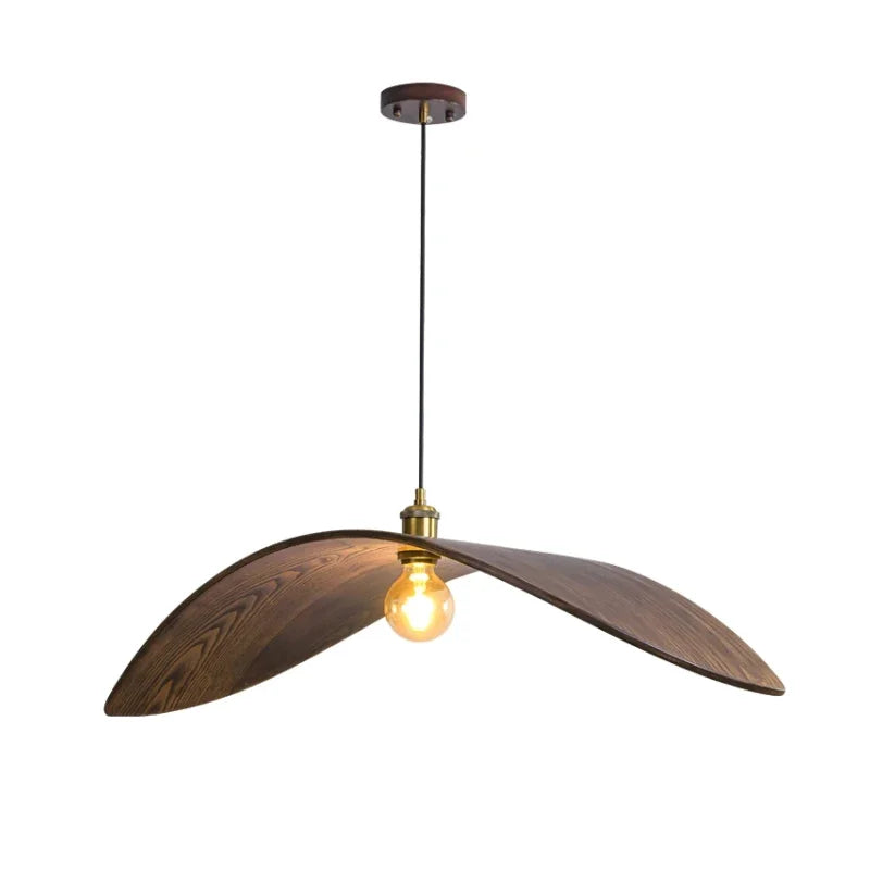 Lumio - Vintage-Hängeleuchte aus Holz, Ø 60/