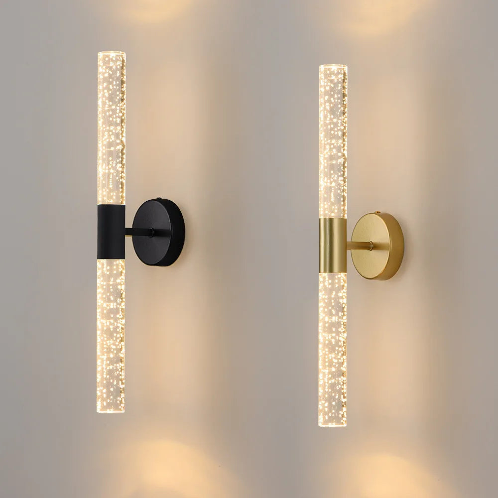LumiGlas - Kristall-LED-Wandleuchte