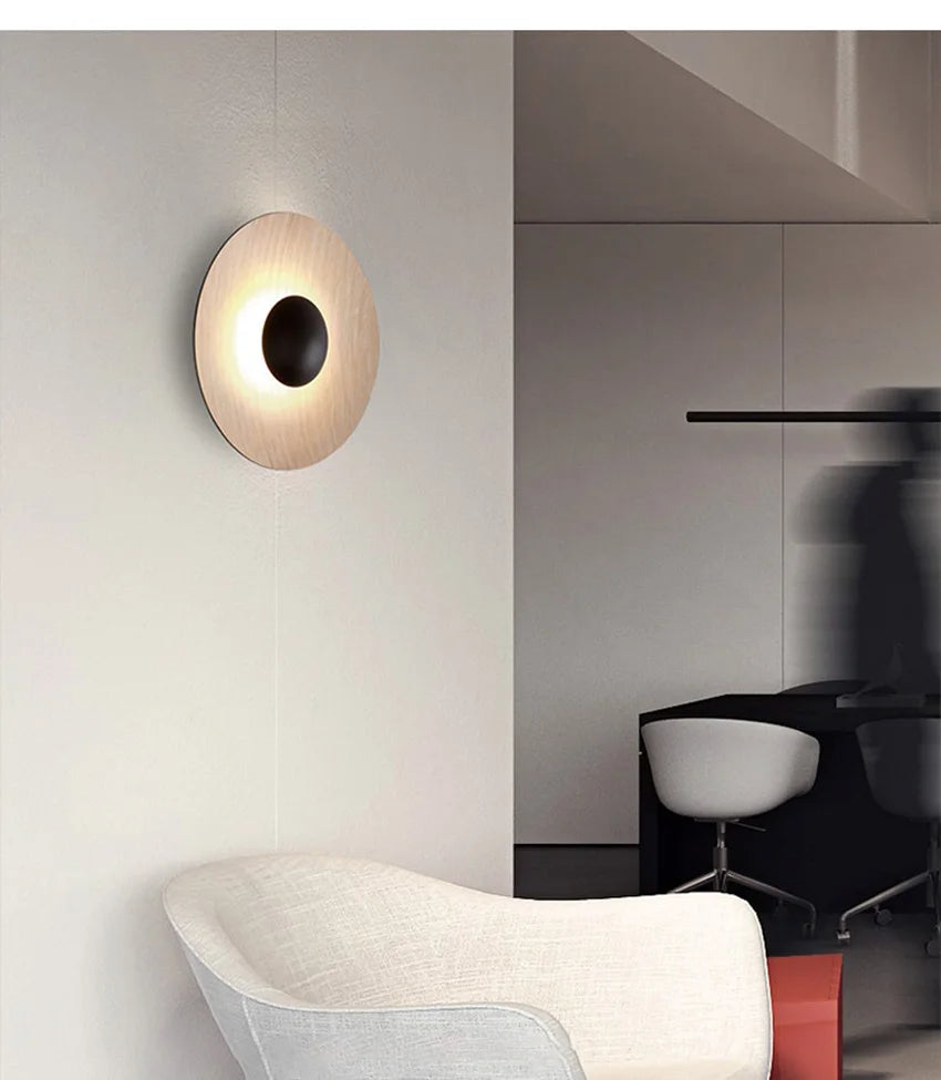 Lumera - Runde LED-Wandleuchte im skandinavischen Design