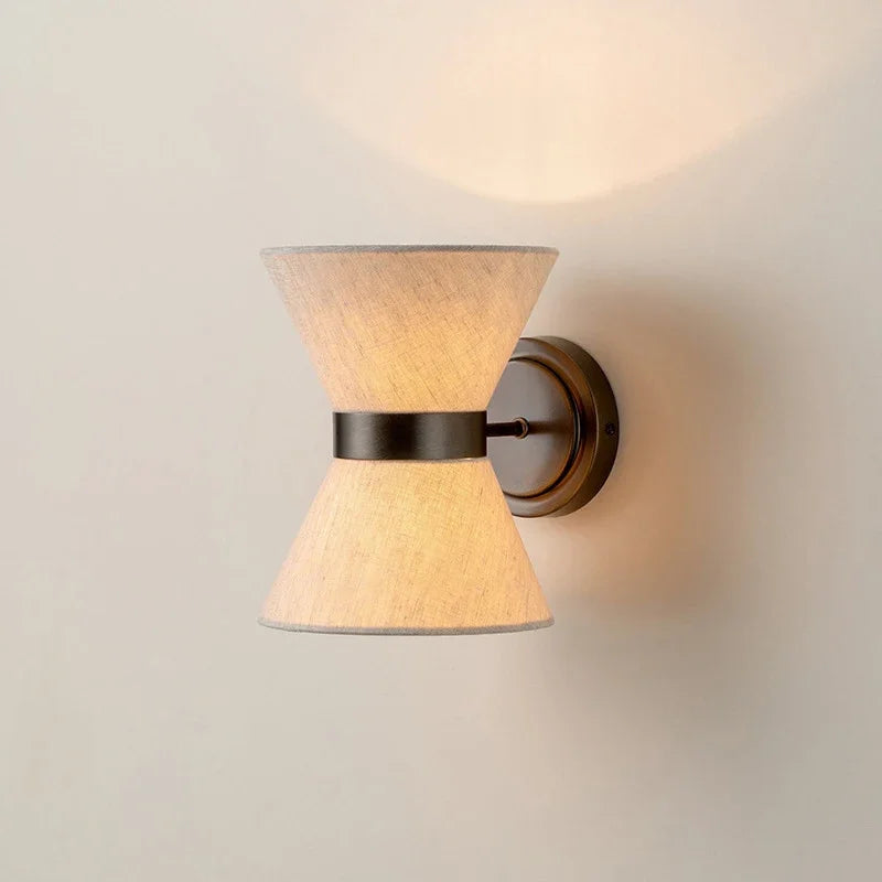 Wallix - Wabi-Sabi-Stoffwandleuchte