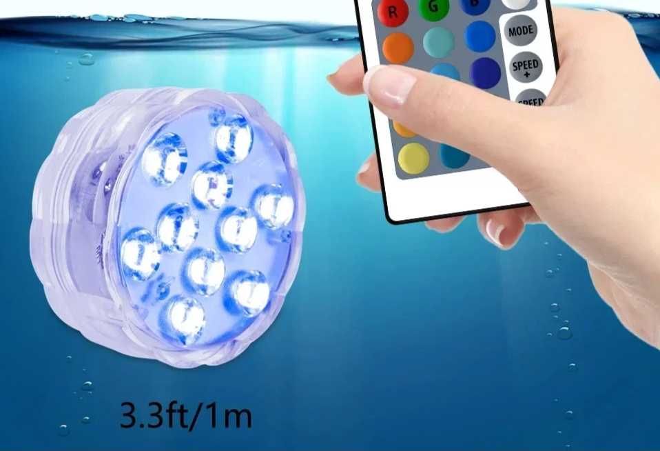 Casaluna - RGB-Unterwasserleuchte IP68 mit Magnet und