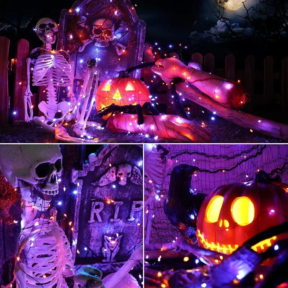 Cordex - Halloween-LED-Lichterkette 10 m/20 m
