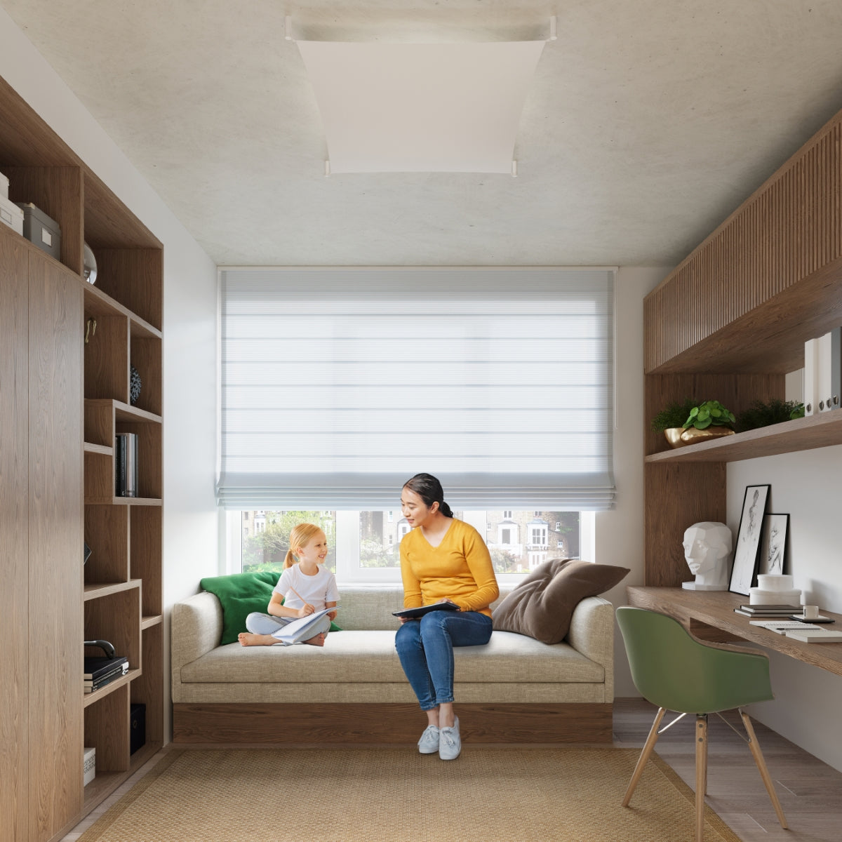 Halona - Deckenleuchte, weiß, 3000 K, 850 lm mit LED-Modul