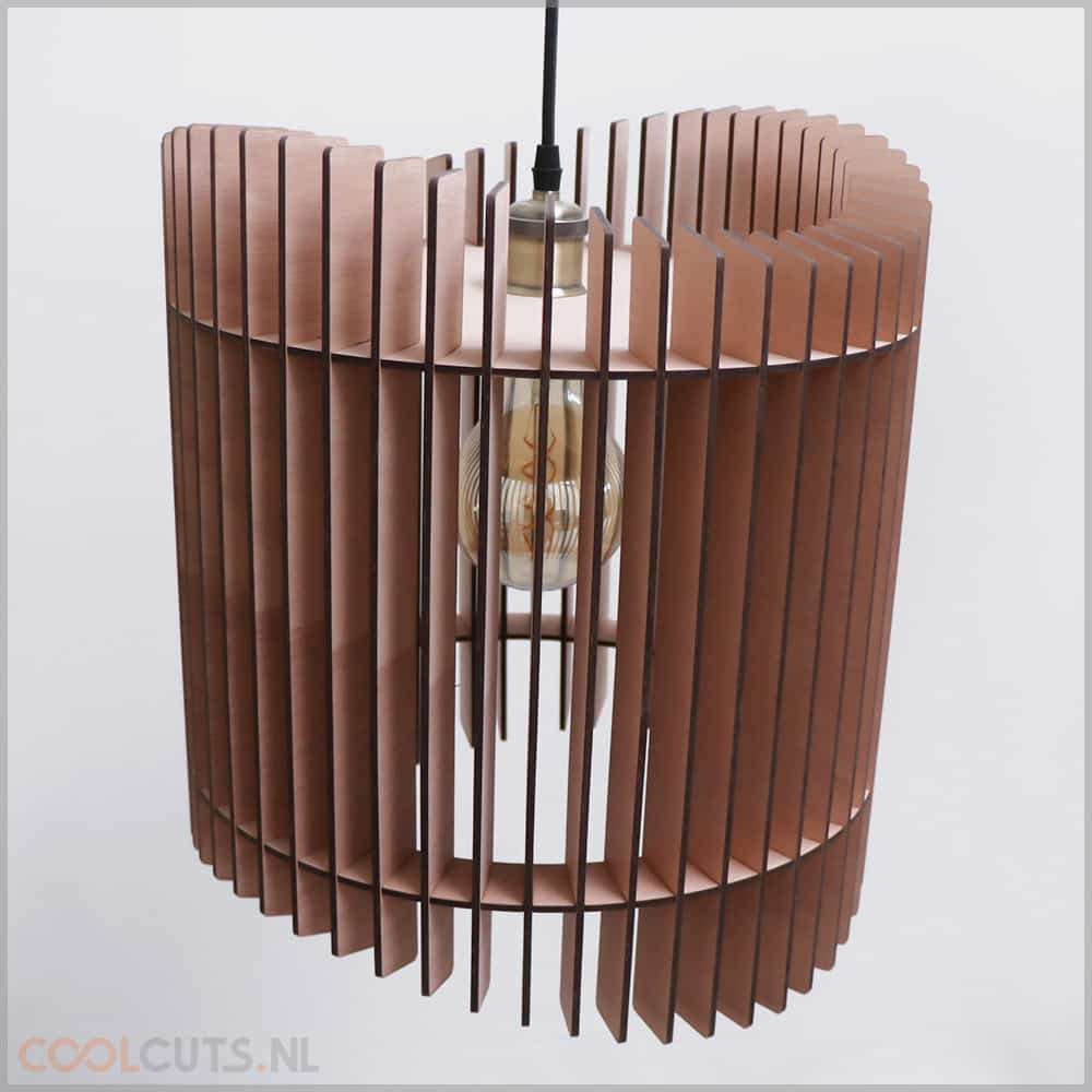CoolCuts - Handgefertigte zylindrische Pendelleuchte aus