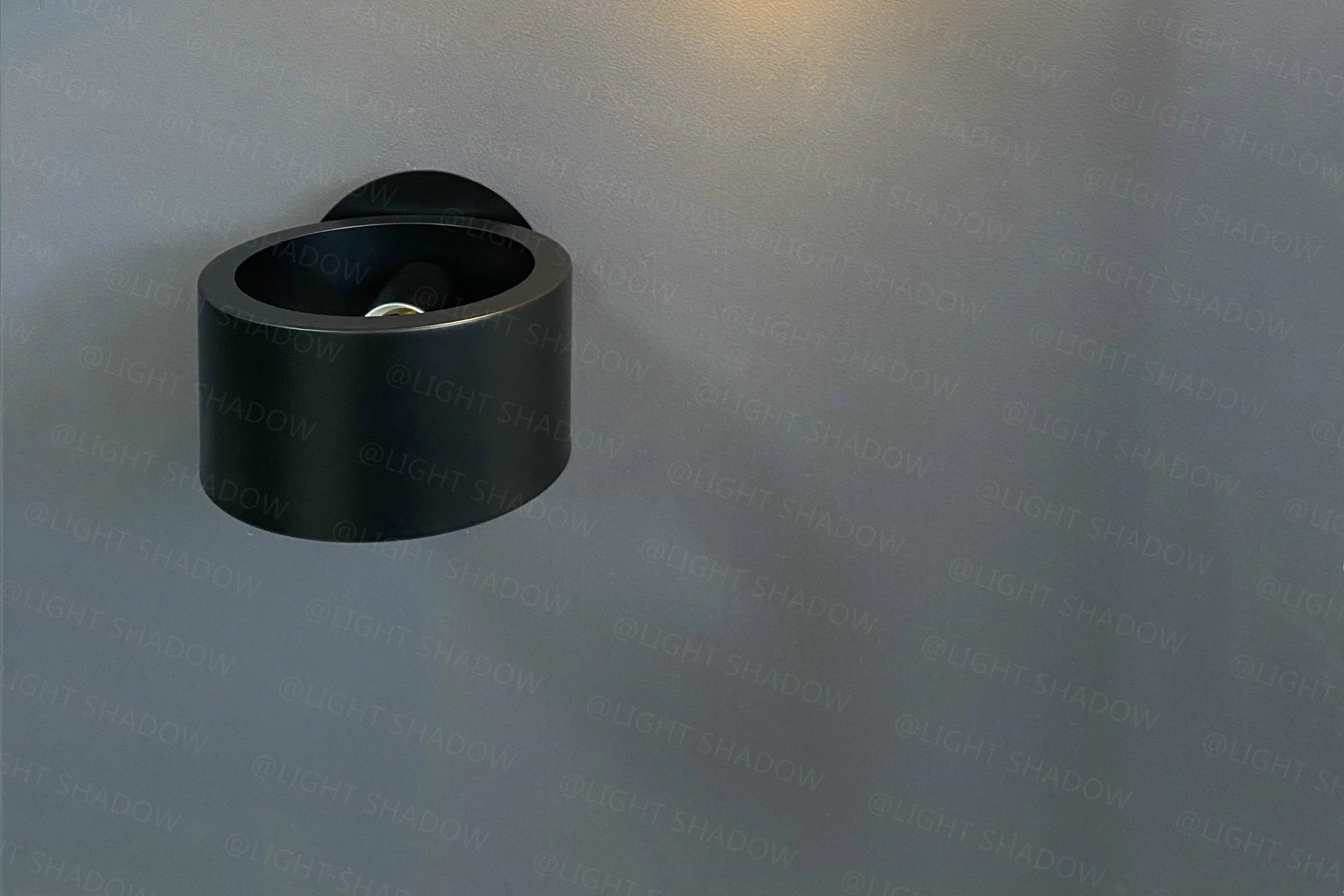 Nordische - LED-Wandleuchte Schwarz/Gold