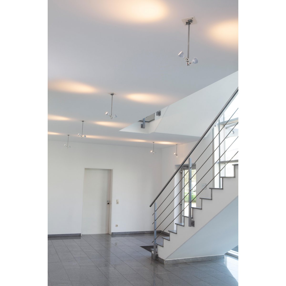 Hamus - 2 LED-Deckenleuchte, Schwarz und Gold