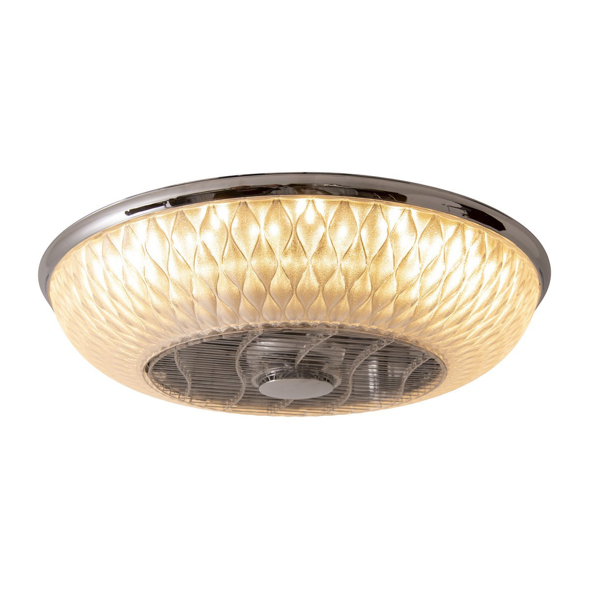 Lucero - LED-Deckenleuchte mit Ventilator