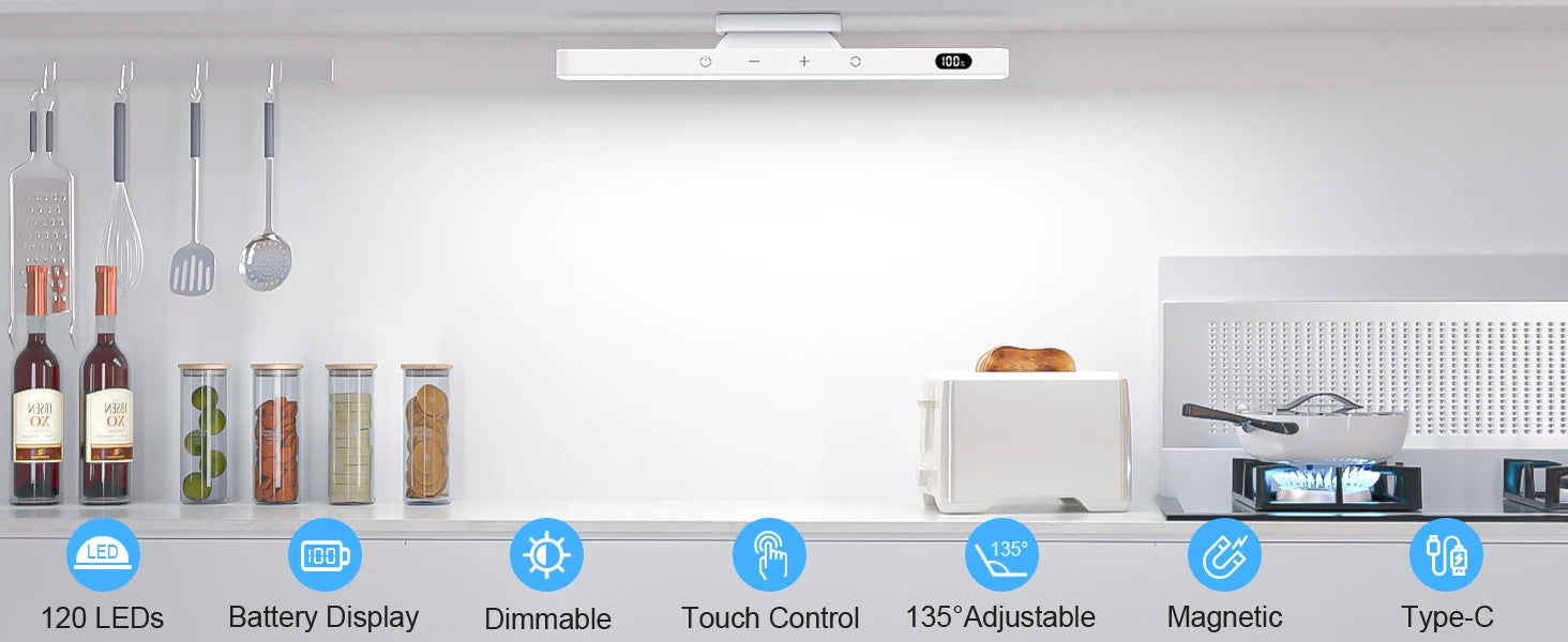 Wiederaufladbares - Nachtlicht (5 W) mit 2500-mAh-Akku