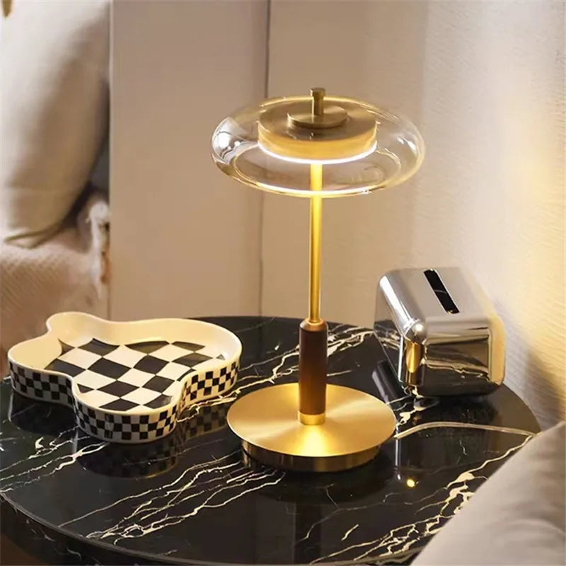 Luxuriöse - freistehende LED-Stehleuchte mit Touch-Funktion