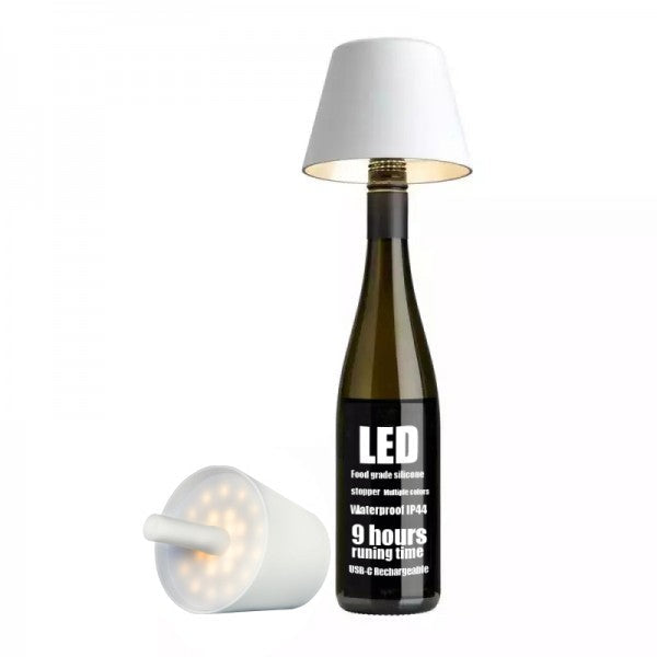 Pivo - Kabellose LED Flaschenlampe USB-C