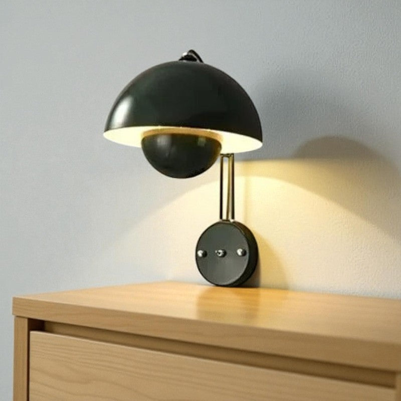 MushroomGlow stilvolle Wandleuchte für modernes Zuhause und stimmungsvolle Beleuchtung