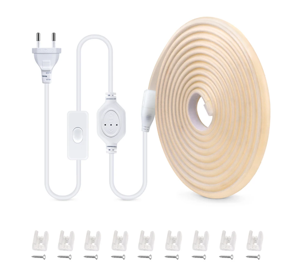 Ornamia - COB-LED-Neonlichtstreifen 5/10/20/30 m, 110–220 V