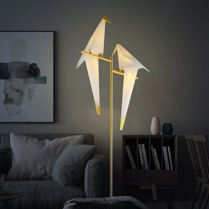 Magnetische - Origami Vogel Lampe
