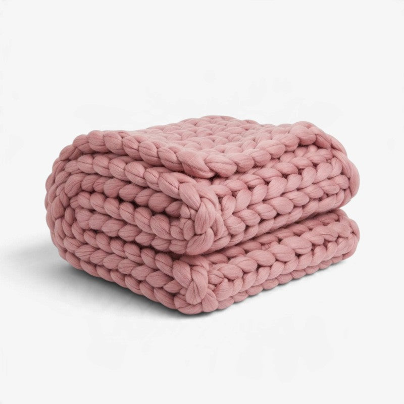CozyLoop – Decken-Strickset mit Acrylgarn