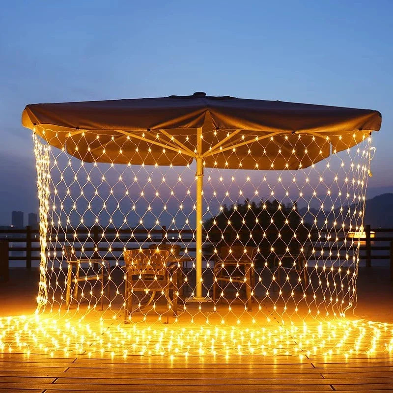 LumiGrid - Netz LED Lichterkette mit 8 Modi
