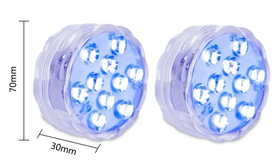 Casaluna - RGB-Unterwasserleuchte IP68 mit Magnet und