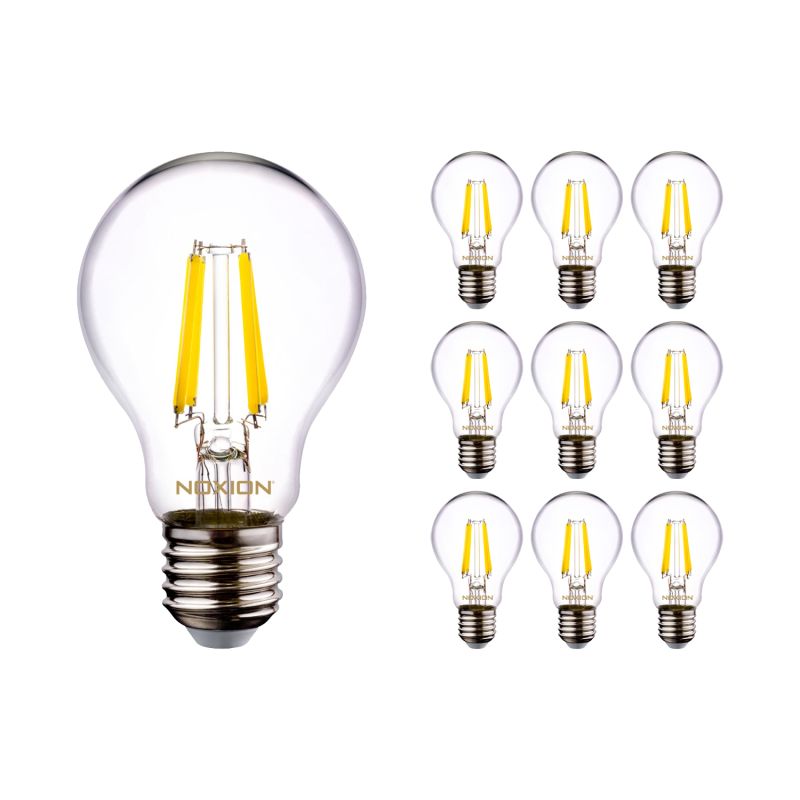 Bombia - Vorteilspack 10x Noxion Lucent LED E27 Birne