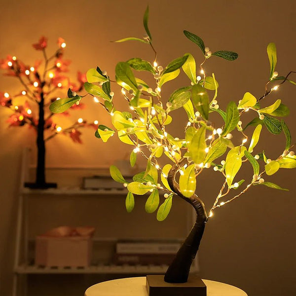 Ginkgo-Weihnachtsbaum - LED-Beleuchtung