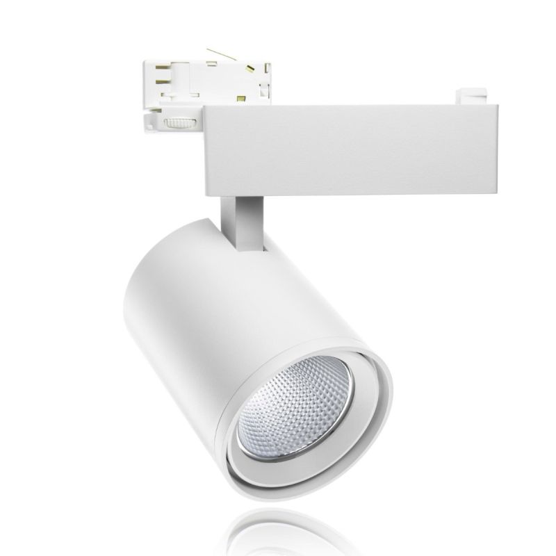 Fokus - LED-Schienenstrahler, 3-phasig, weiß