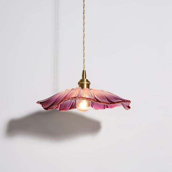 Bloem - Glaspendelleuchte im Retro-Stil