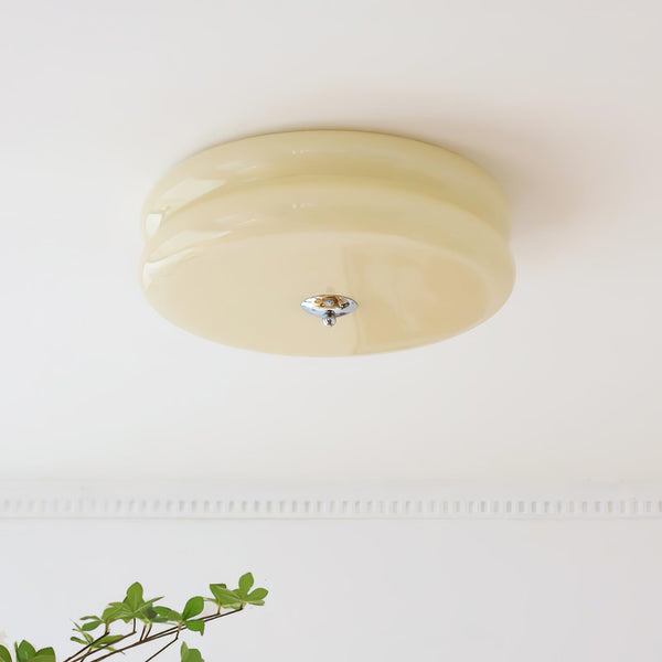 Rondea - Vintage-Deckenleuchte im Art-déco-Stil aus Metall