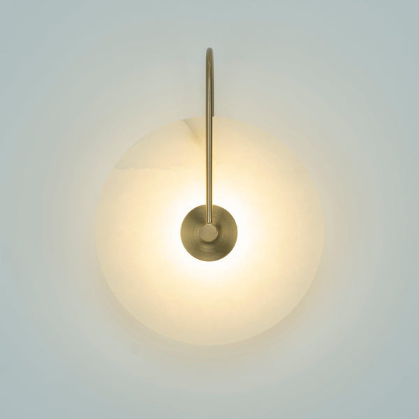Murano - LED-Wandleuchte in Alabasteroptik