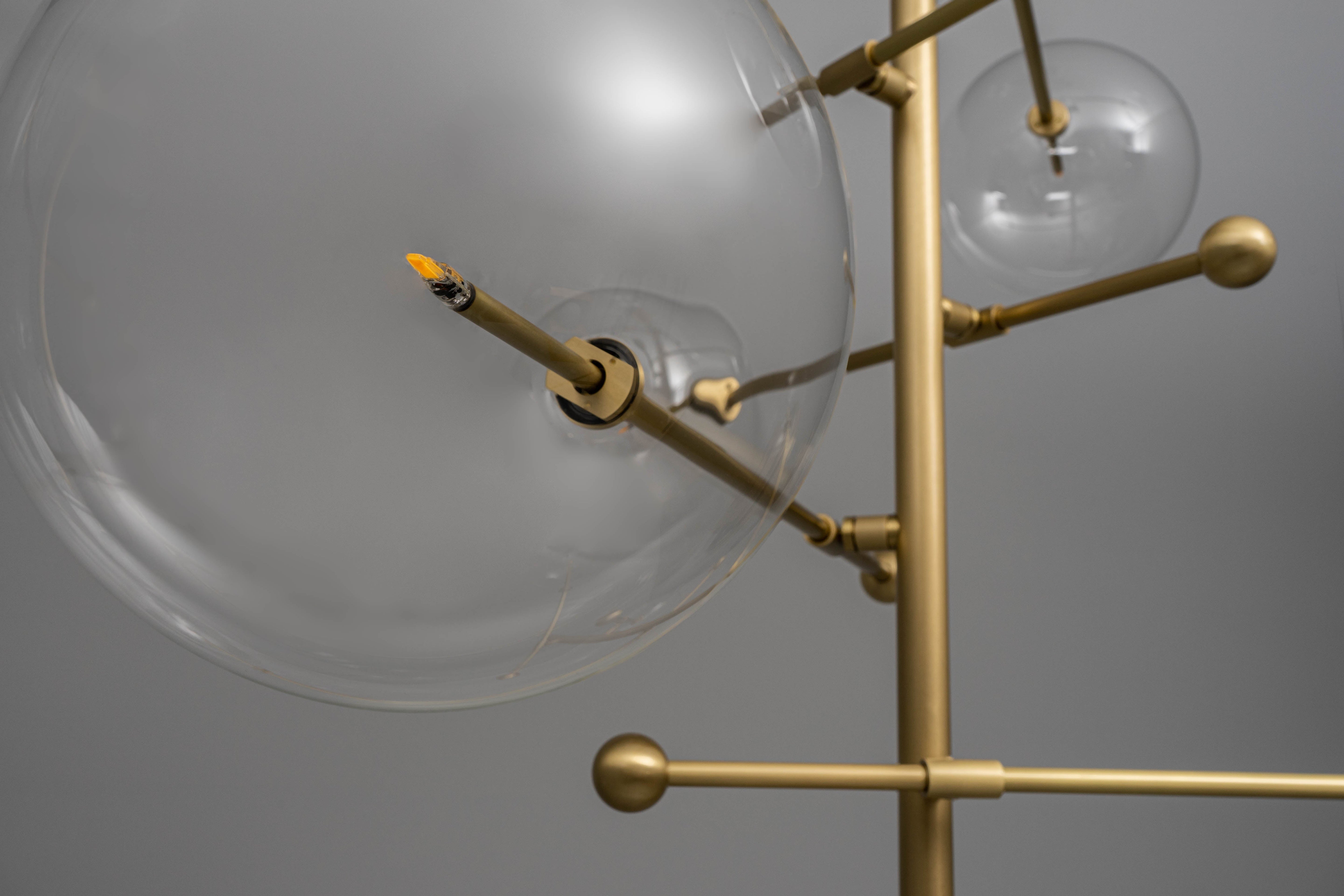 Orbita - Designer-Kronleuchter mit 12 Armen