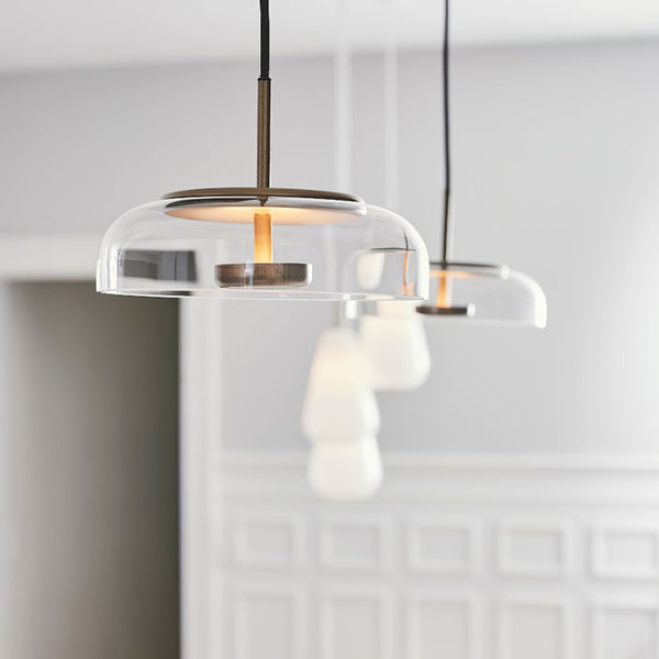 Solara - Glaspendelleuchte mit integrierter LED