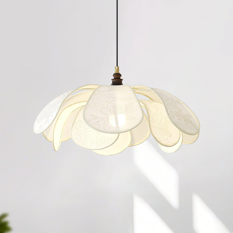 Florina - Pendelleuchte im floralen Design