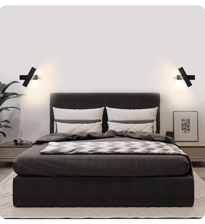 Drehbare - LED-Wandleuchte im skandinavischen Design aus