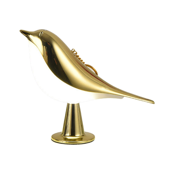 Vogel - Stehlampe mit Stoffschirm