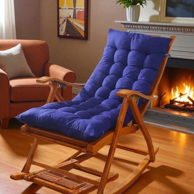 Gepolsterter Schaukelstuhl mit Kissen für Innen  und Außenbereiche