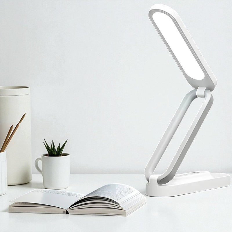 Verstellbare Schreibtischlampe mit Touch-Dimmung und wiederaufladbarem Akku