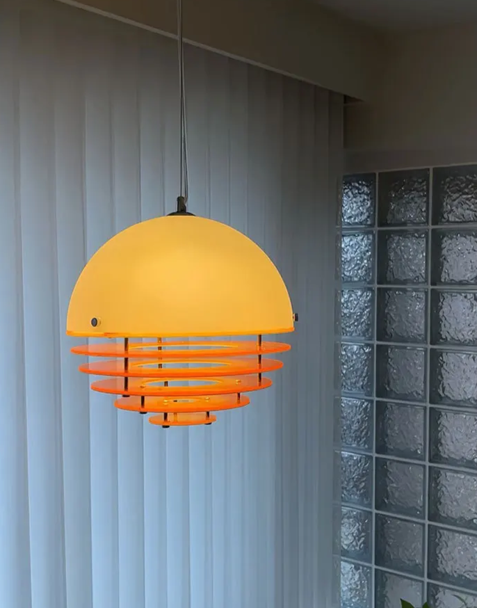 Rondea - Bauhaus Hängeleuchte Metall E27