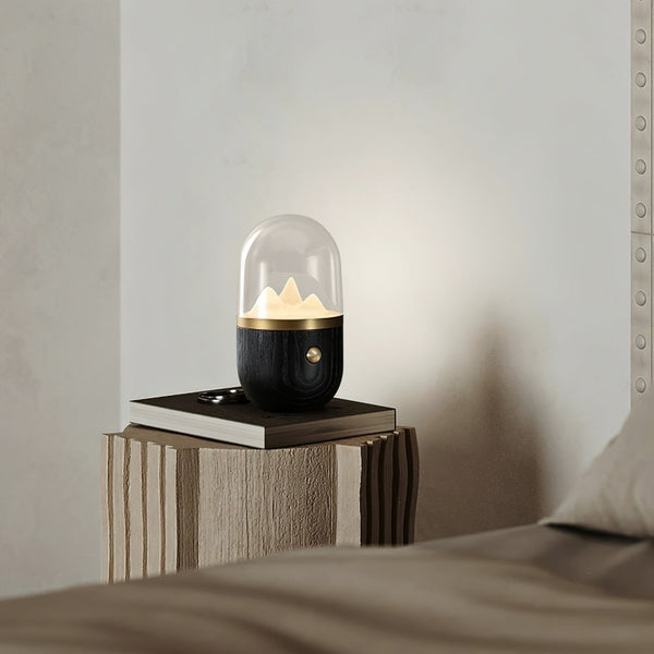 Mountain - Nachttischlampe Mountain Peak mit mattiertem