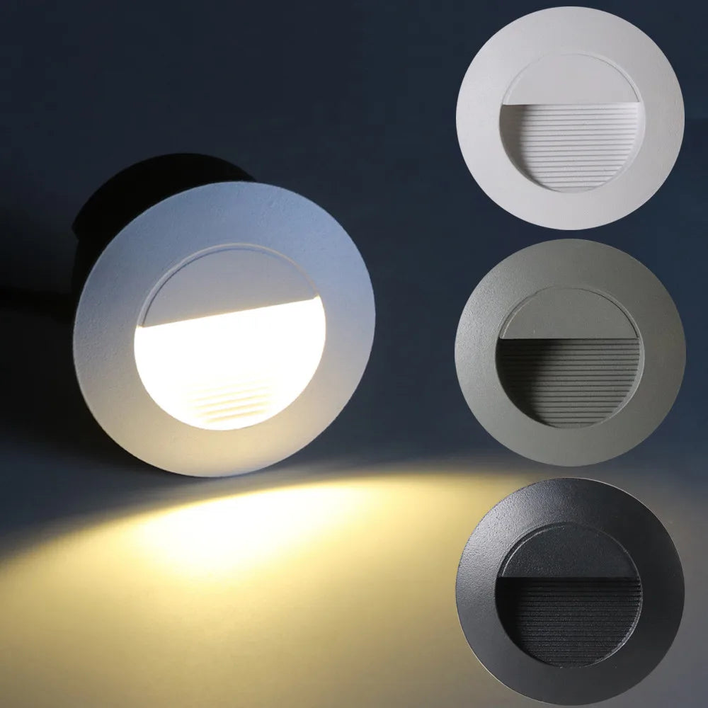 Jardo - 3-W-LED-Einbauleuchte für Treppenhäuser, Schutzart