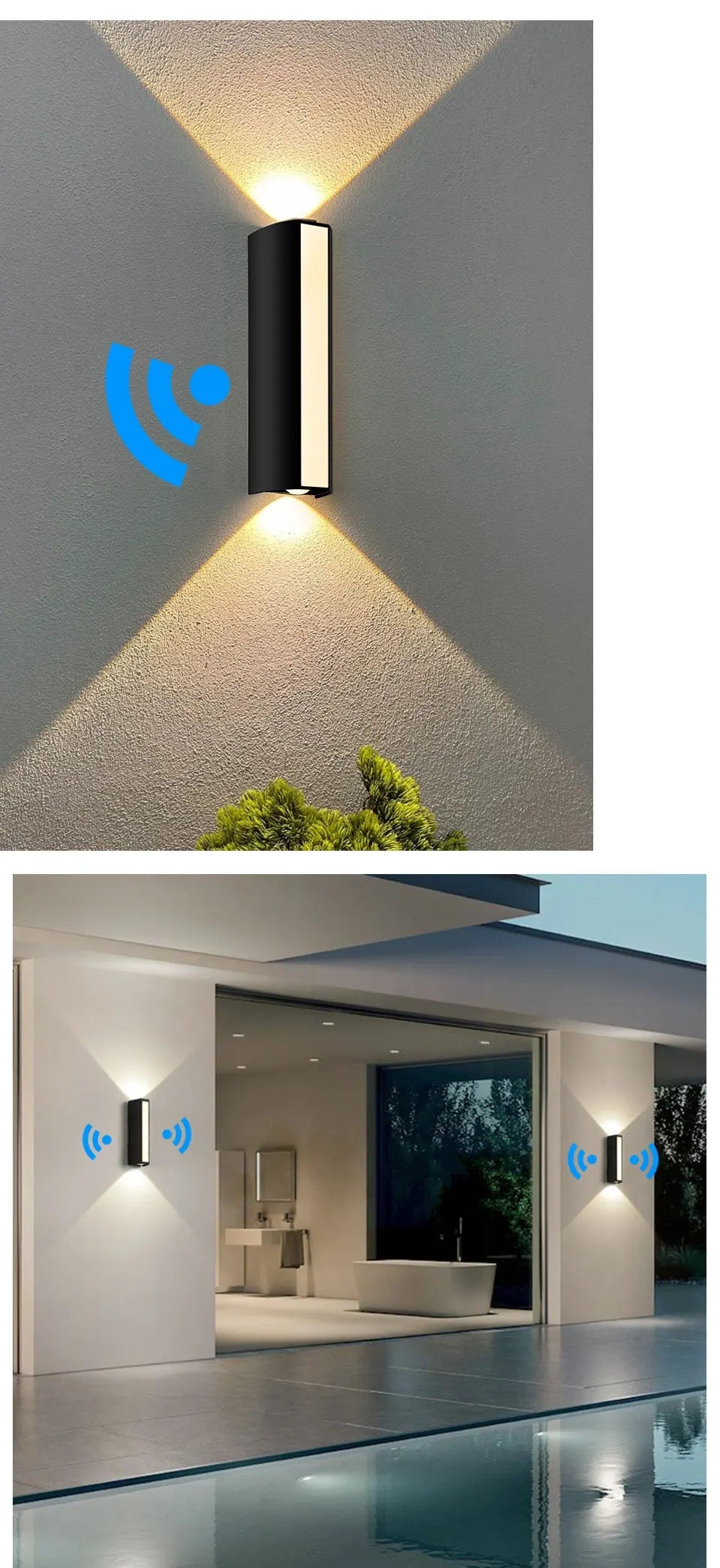 Rustica - LED-Wandleuchte 10 W, Schutzart IP66