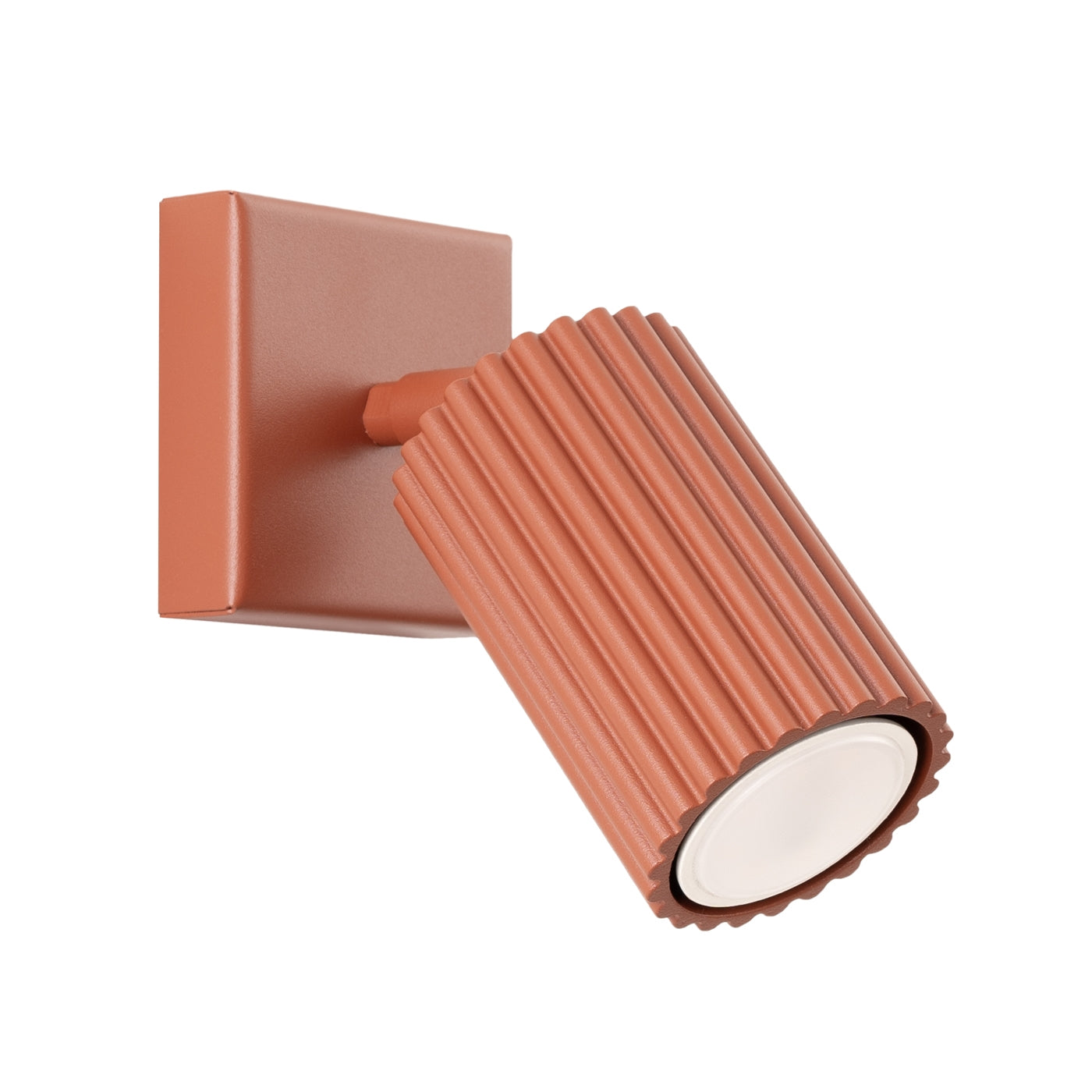 Flanca - GU10-Wandleuchte, ockerrot