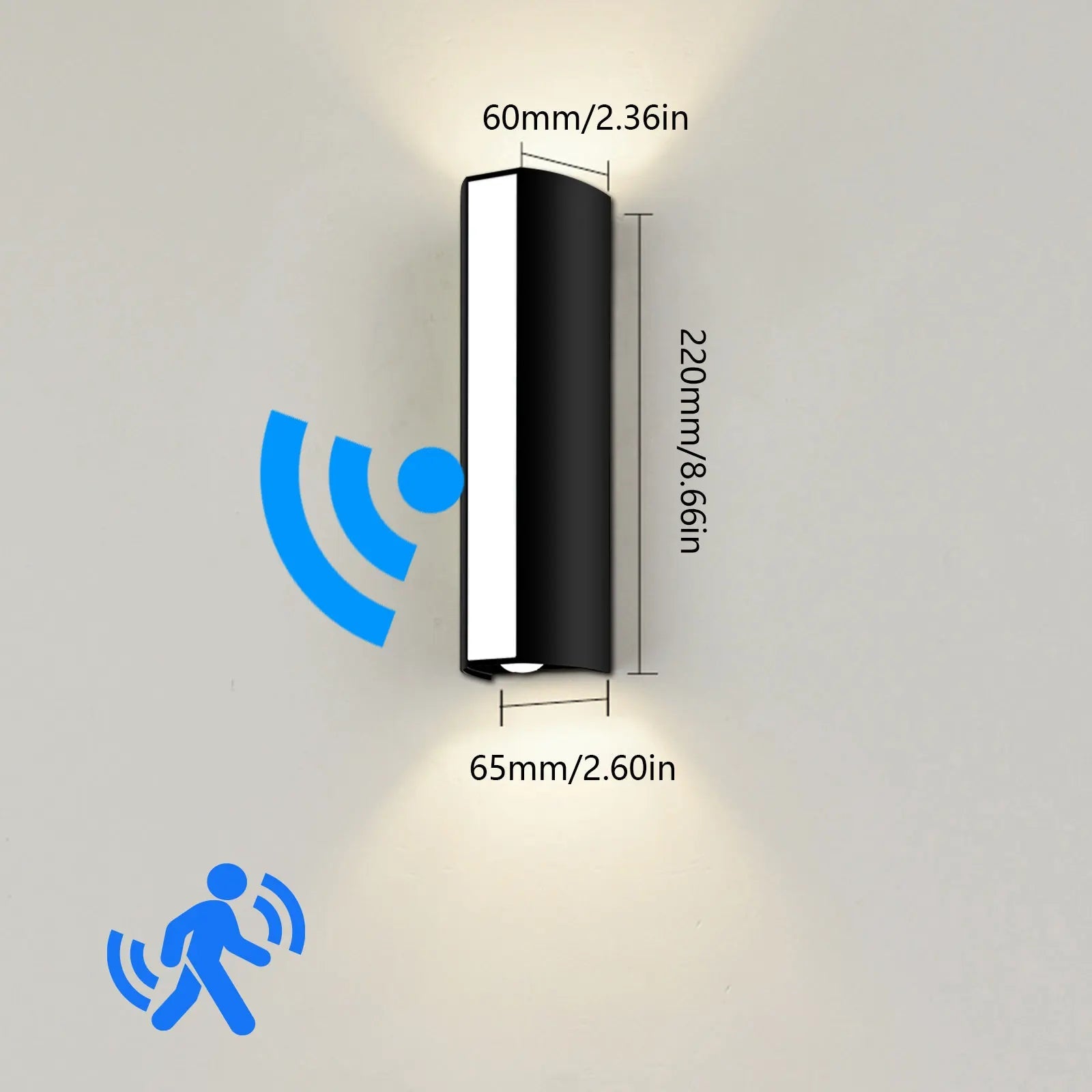 Rustica - LED-Wandleuchte 10 W, Schutzart IP66