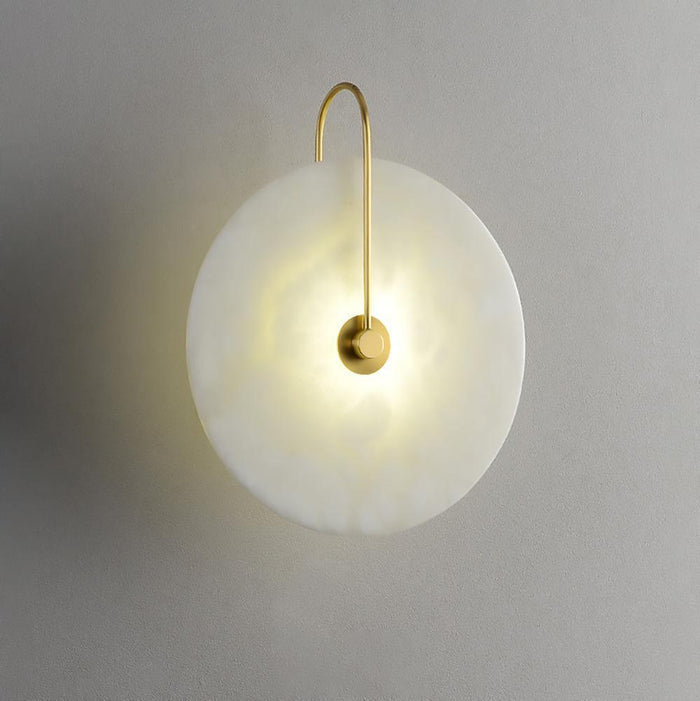 Beruhigende - LED-Wandleuchte in Alabaster-Optik