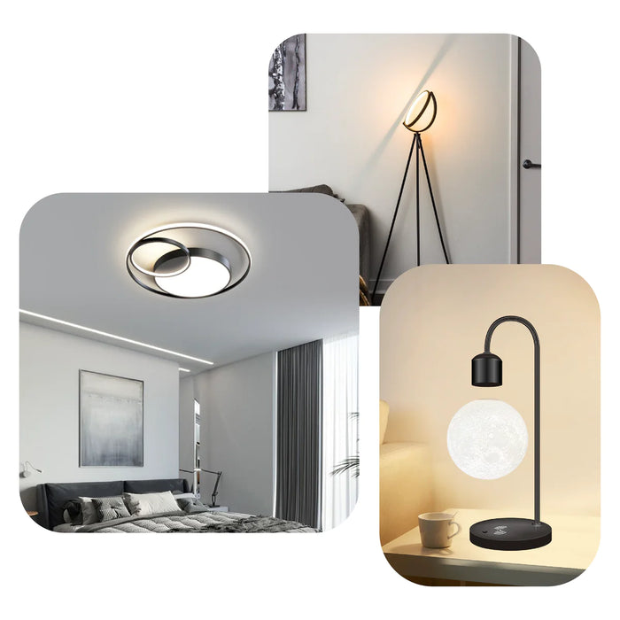 Vogel - Wandleuchte LED mit Magnetischer Lichtkugel