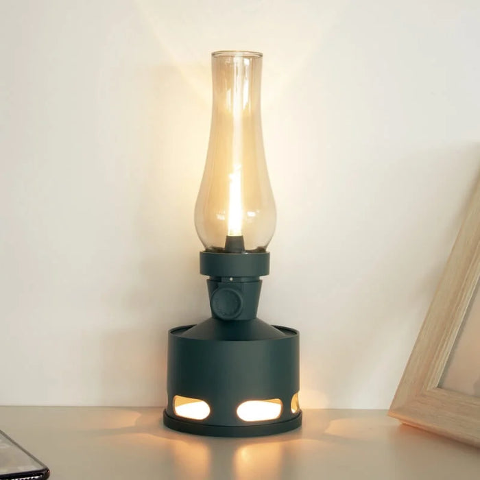 Nestor - Vintage LED-Laterne aus Aluminium & Glas
