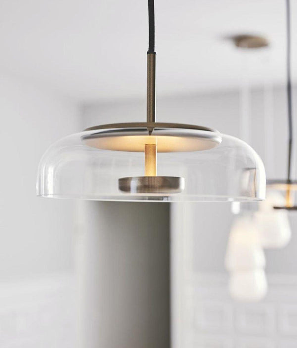 Solara - Glaspendelleuchte mit integrierter LED