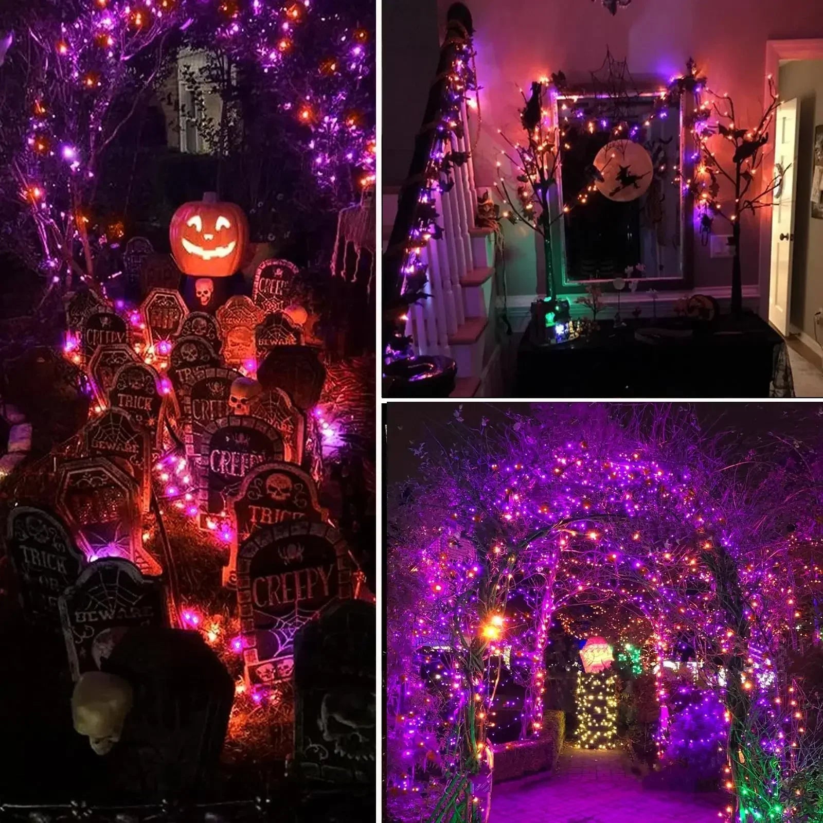 Cordex - Halloween-LED-Lichterkette 10 m/20 m