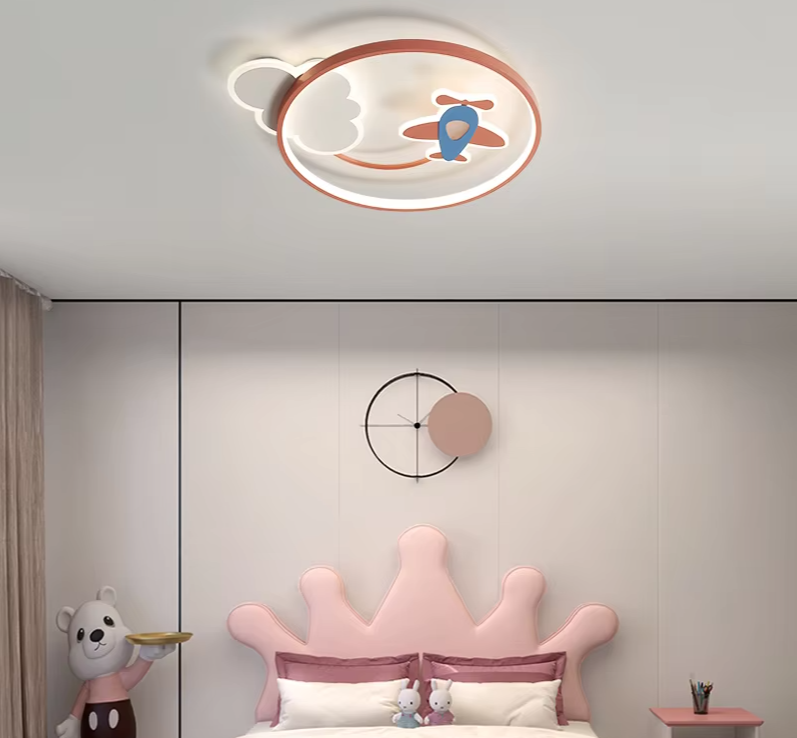 Vortex - LED-Deckenleuchte für Kinderzimmer, dimmbar mit
