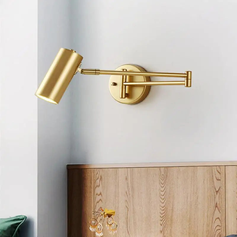 Verstellbare - Wandleuchte mit langem Arm (E27) inkl. LED