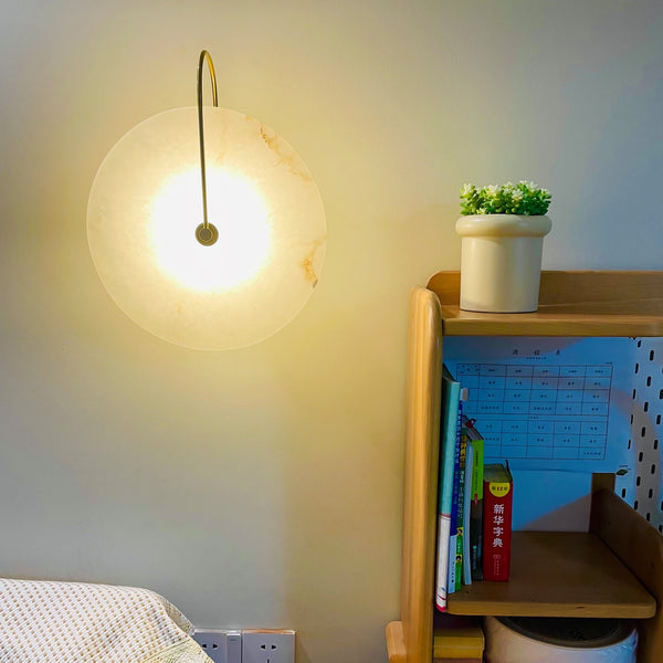 Murano - LED-Wandleuchte in Alabasteroptik