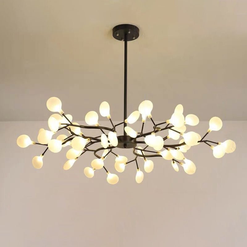Verzweigter - LED Glühwürmchen Kronleuchter aus Acryl