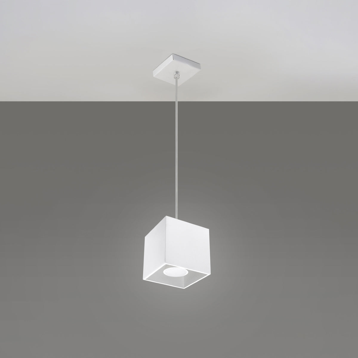 Halona - QUAD 1 Pendelleuchte, weiß, 1-flammig, GU10